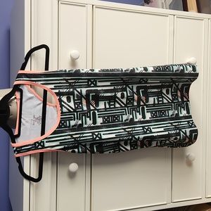 EUC Sweaty Betty Print Tank, Size Medium